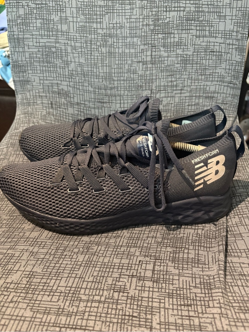 New Balance Men’s Fresh Foam Sneakers - Black